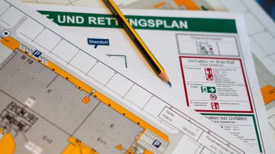 Brandschutz, Flucht- und Rettungspläne